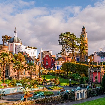 The centre of Portmeirion